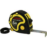 Starline 5 m Şerit Metre - 19 mm Genişlik, Dayanıklı ve Hassas Ölçüm için Manuel Kullanım - 5 mt