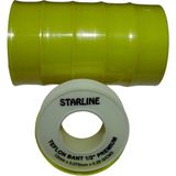 Starline 5'li Teflon Bant 12 mm 5x10 Mt