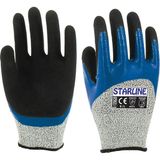 Starline E-135620 Kesilmeye Dirençli Nitril Eldiven No:10 12LI - Siyah
