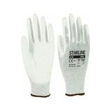 Starline E-42 Antistatik Pu Eldiven Beden 10 Numara x 5 Adet - XL - Beyaz