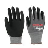 Starline E-91 Mikro Köpük Nitril Kaplı Naylon Astarlı İş Eldiveni ( Beden No : 9 L)