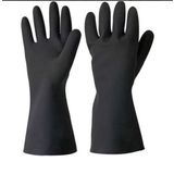Starline Fbl2812 Kimyasal Doğal Kauçuk Eldiven Siyah 32Cm No:9