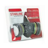 Starlıne Gaz Maskesi Seti V-800 Yarım Yüz Maske Ve V-7800 Abek1p2r Filtre