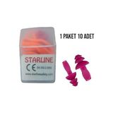 Starline Snr 21,7db Starline 1453-T Tekstil Ipli Kulak TIKACI(10LU Adet)