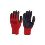Starline Starlıne E-43 Ks Nitril Naylon Eldiven No: 10 - Xl Kırmızı - Siyah 12'li