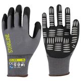 Starline STL-1018 Köpük Nitril Çizgili Eldiven 4121X (P) (K) - standart - Siyah - Mavi