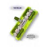StarLoft Mandallı Mop Paleti Her Sopaya Uyumlu 1 Adet Mikrofiber Bezli ( Sopasız Gelecektir)