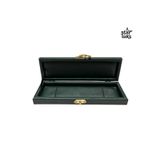 StarLux Premium Hediyelik Özel Kaliteli Yeşil Renk Deri Tesbih Kutusu (21X6X3 CM)