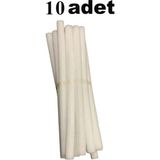 StarMall Süngerli Çubuk (10 Adet) Koltuk Örtüsü Sıkıştırma Yerleştirme Aparatı Koltuk Kılıfı ( 30-35 ) cm - 1BW-Beyaz - 28 x 35 cm