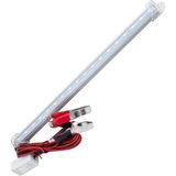 Starmax SM-2100 Şeffaf 12 V-30 cm -5 W Seyyar Şerit LED Çubuk Beyaz 1 M