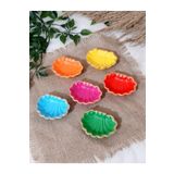 Starmix Kahve Yanı Sunumluk/minik Midye Tasarımlı Lokumluk/drajelik 6-adet