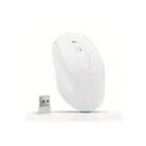 starnewstore 🖱️ 1200 DPI Şarjlı Bluetooth + 2.4GHz Kablosuz Mouse | Type-C Girişli, Sessiz, Beyaz Wireless