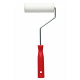 starnewstore Lüks Kadife 3,5 cm Orta Çap 7 mm Tüylü Saplı Vernik Rulosu 10 cm