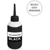 Starprint Canon / Hp Uyumlu Gıda Mürekkebi - Yaş Pasta Yazıcı Boyası 100ML Siyah