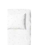 Stars%100 Pamuk Saten Bebek Lastikli Çarşaf Seti 70 x 140 cm