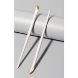 Starseven 1 Adet Yeni Çekici Kaş Fırçası Dumanlı Göz Farı Kalemi Fırçası Eyeliner Çekme Burun Kontur Makyaj F