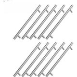 Starseven 10 Adet Rosemary Inox Metal Kulp 192 mm (19.2 Cm) Mobilya Mutfak Çekmece Dolap Kapak Kulpu Kulbu