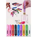 Starseven 3 Adet Doldurulabilir Parfüm Şişesi Taşınabilir Seyahat Çanta Içi Mini Cep Sprey Parfüm Şişesi 5 ml