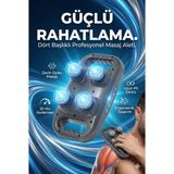 Starseven 4 Başlıklı Masaj Tabancası - Ergonomik Derin Doku Sırt Boyun Masaj Aleti Sızı