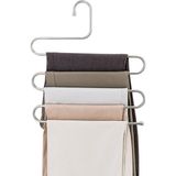 Starseven 5 Katlı Metal Pantolon Eşarp Askısı