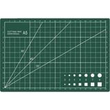 Starseven A5 Kesme Matı Patchwork - Cutting Mat - Kesme Tablası - Kesim Altlığı - 22 * 15CM - Yeşil