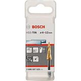 Starseven Accessories Professional Hss-Tin Kademeli Matkap Ucu, 3 Yüzeyli Şaftlı (Ø 4-12 Mm, 9 Ka