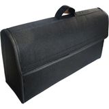 Starseven Araç Bagaj Çantası Oto Bagaj Düzenleyicisi Organizer Siyah 50X20X15CM Su Geçirmez Ithal Keçe Kumaş