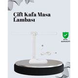 Starseven Ayarlanabilir Açıya Sahip Masa Lambası | Kademeli Işık Seviyesi, ve Kompakt Tasarım