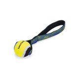 Starseven Beeztees Oyuncağı, Yüzen, Tutamaçlı Tenis Topu, Mavi/sarı, 25,5x6,3x6,3cm