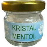 Starseven Buhurdanlık Sauna Hamam Için Doğal Kristal Mentol Kavanoz 10 gr Crystal Menthol