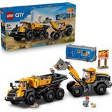 Starseven City Damperli Kamyon Ön Yükleyici 60494-8 Yaş Üzeri Kız Erkek Çocuklar Için 3 Minifig