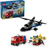 Starseven City Helikopter, Itfaiye Kamyonu Denizaltı Karışımı 60462-7 Yaş Üzeri Çocuklar Için Yara