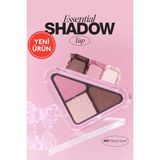 Starseven Clio, 3 Renk Içeren, Mat Işıltılı Bitişli Mini Far Paleti Essential Shadow Tap 05 Peony Scent