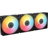 Starseven Corsair RS120-R Argb 120MM Pwm Ters Yapraklı Fan Üçlü Paket - Siyah (CO-9050196-WW)