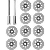 Starseven Depolife Gravür Makinesi Için Turbo Elmas Mini Daire Testere Takımı Cam Metal Mermer Ahşap Ke