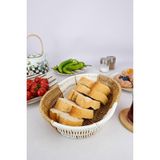 Starseven Digithome Rattan Ekmek Sepeti Oval Ekmeklik 28 cm Kahverengi – D/10 C1-1-289