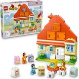 Starseven Duplo Bluey: Bluey Ailesinin Evi Hafıza Oyunu 10459-3 Yaş Üzeri Çocuklar Için Interaktif