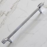 Starseven Duru 128 mm Metal Kulp Mobilya Mutfak Dolabı Kulpları Çekmece Dolap Kapak Kulbu Kulpu Krom Renk