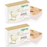 Starseven El Yapımı Doğal Sabun, Keçi Sütü, 150 G, 2 Li Set