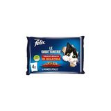 Starseven Felix Sığır Eti Tavuklu Yaş Avantajlı Paket (4 x 12 x 85 Gr) 48'li