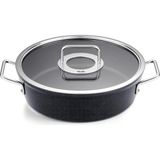 Starseven Fissler Adamant Cam Kapak Kısa Tencere 28 cm