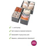 Starseven Helen's Çekmece Içi Düzenleyici Kutu Çok Amaçlı Dolap Içi Düzenleyici Organizer Saklama Kutusu