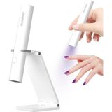 Starseven Jel Çiviler Için Uv Işığı, Mini Uv LED Tırnak Lambası, El Standlı, Taşınabilir Tırnak Kurutucu, Şar