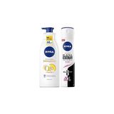 Starseven Kadın Sprey Deodorant Black&white Clear 150ML, Q10 Sıkılaştırıcı Nemlendirici Vücut Losyonu - Seçenek
