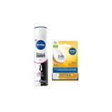Starseven Kadın Sprey Deodorant Black&white Invisible Clear 150ML Yüksek Güneş Korumalı Dudak Bakım Kr - Seçenek