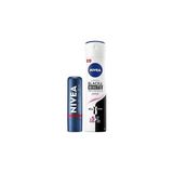 Starseven Kadın Sprey Deodorant Black&amp;white Invisible Clear 150ML,KIRMIZI Renkli Dudak Bakım Kremi,nemlen - Seçenek