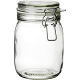 Starseven Kavanoz Hava Geçirmez Kilitli Kapağa Sahiptir Contalı Aroma 1 Lt 17X12 cm