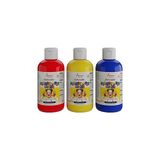 Starseven Kırmızı-Mavi-Sarı Parmak Boyası 3'lü Set 3X250GR - Ölçü - Tipi