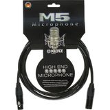 Starseven Klotz M5 MC5000 Xlr Neutrik Altın Uçlu Siyah 6mt Mikrofon Kablosu