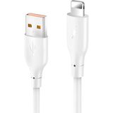 Starseven Konfulon DC64 USB To Lightning 1m 3.0A Hızlı Şarj Kablo - Beyaz